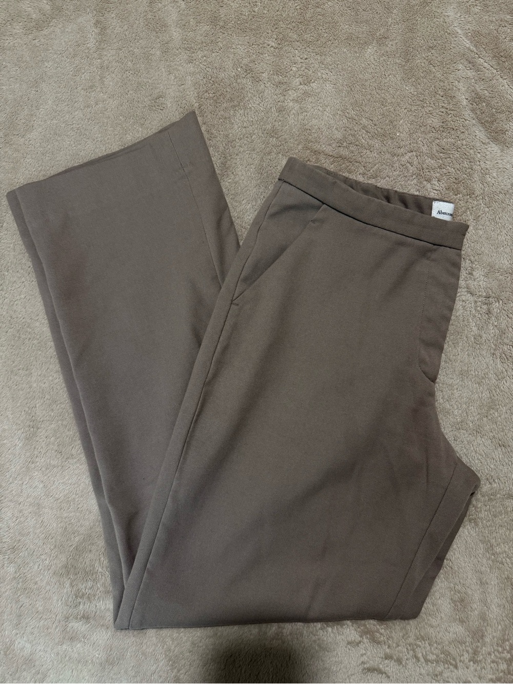 A&F Low Rise Tailored Boot Pant